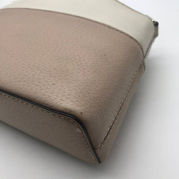 Kate Spade Mauve & Ivory Pebbled Leather Grove Street Millie Crossbody Bag - Picture 9 of 12